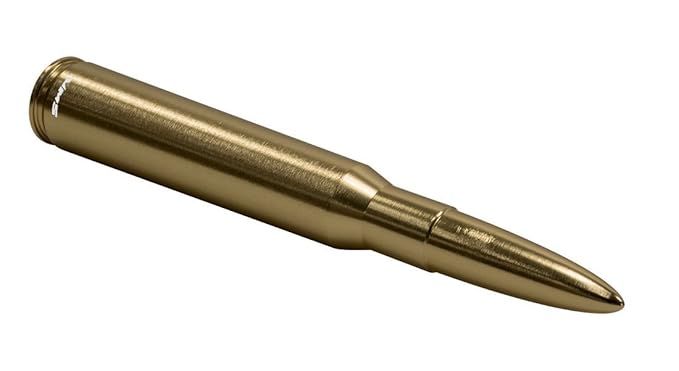 50 Cal Caliber Messing Finish Bullet Antenne dickem Billet Aluminium-CNC Kurz für Dodge Ram 1500 2500 3500 1994–2017