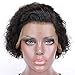 YVONNE Short Pixie Cut Wig Curly Brazilian Remy Human Hair Lace Front Wigs Natural Color