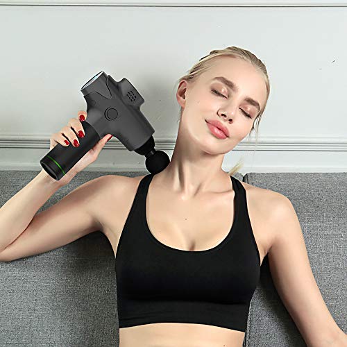 image for AERLANG Handheld Percussion Massage Gun, Deep Tissue Noiseless Massage