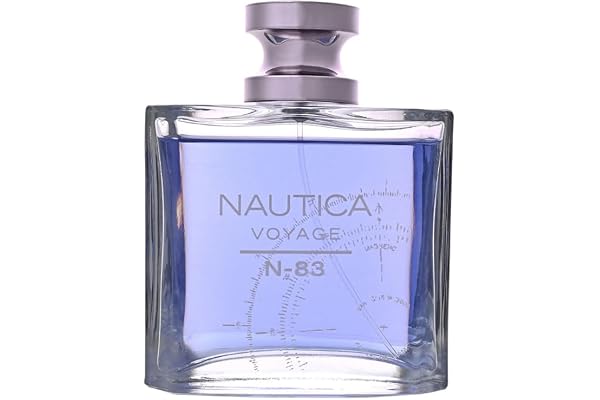 Nautica Voyage N-83 - Fresh Ocean, Masculine Scent - Notes of Spearmint, Citrus and Cardamom, 100ml