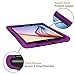 Fintie Silicone Case for Samsung Galaxy Tab A 8.0 2017 Model T380/T385, Light Weight Shock Proof Silicone Cover [Anti Slip] [Kids Friendly] for Galaxy Tab A 8.0 Inch SM-T380/T385 2017 Release, Purple