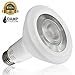 TORCHSTAR Dimmable Long Neck PAR30 LED Light Bulb, 75W Equivalent, 3000K Warm White, 800Lm, E26 Medium Base, Damp Location Available, 3 Years Warranty, Pack of 4