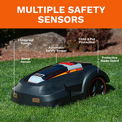MowRo App Enabled Robot Mower Automatic Robot Lawn Mower Up to 1/4 Acre