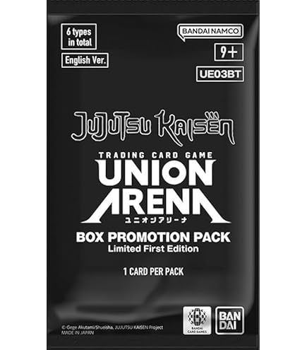 呪術廻戦 UNION ARENA NEW CARD SELECTION Amazon.com: BANDAI NAMCO Entertainment Union Arena New Card