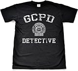 Teamzad GCPD Detective Badge Black T Shirt