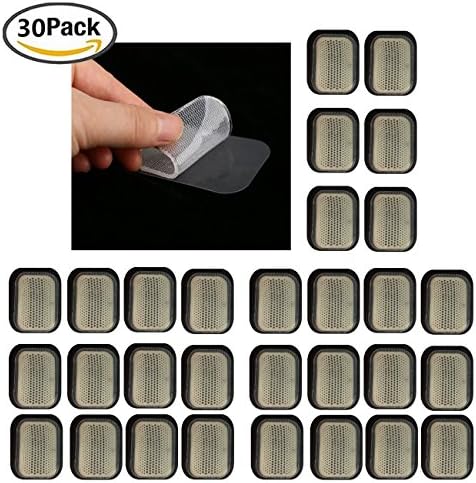 Abs Trainer Replacement Gel Sheet, EMS Abdominal Toning Belt Muscle Toner Ab Trainer Accessories 30pcs Gel Sheets For Gel Pad( 2pcs/packs, 15packs/box)