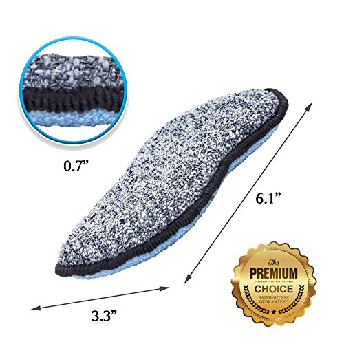 3 Multi+Purpose+Scrub+Sponges+Kitchen+Scrub