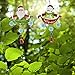 Gift Boutique Christmas Wind Chimes Set of 2 Metal Merry Santa and Snowman Winter Snowflakes with Bell Hanging Ornament Outdoor Decorations Great for Holiday Garden Outside & Indoor Door Decor