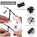 zip ties heavy duty with self-locking,YSeaWolf, 660 pack 4/6/8/10/12 Inch Multi-size, multi-color,Not easy to break and loose cable ties,UV Resistant zip tie，tie warps,plastic ties(black and white)