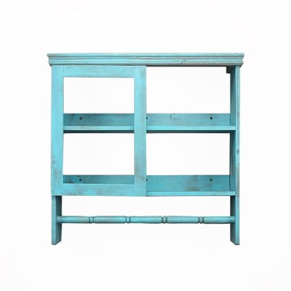 Display Stand Felice Home Retro Wood Clothing Store Wall Cabinet