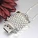 8gb Lock Jewelry USB Flash Memory Drive Necklace