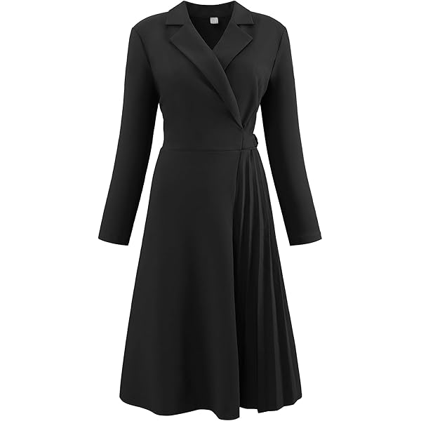 BCBGeneration Women's Flare Long Sleeve Dress, Black, Large at Amazon  Women's Clothing store