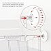 For Pressure Gates - Uarter Protect Door Stair Wall Surface - Baby Safety Wall Guard Pads - 4 Pack