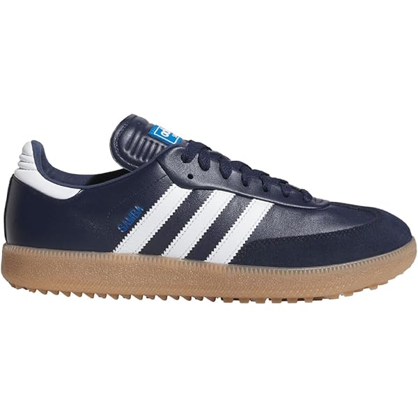 Amazon.com | adidas Samba Golf Shoes Black/White/Gum | Golf
