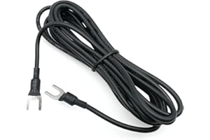 AOTWD Phonograph Turntable Ground Wire for Magnetic Cartridge Turntables, 6-in Technic