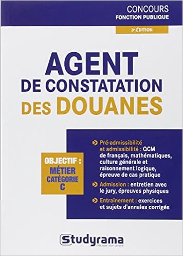 Fiche metier agent de constatation des douanes