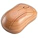 Horsebiz Bamboo Wireless Optical Mouse Healthy Sweat-resistant Anti-radiation Wireless Mouse