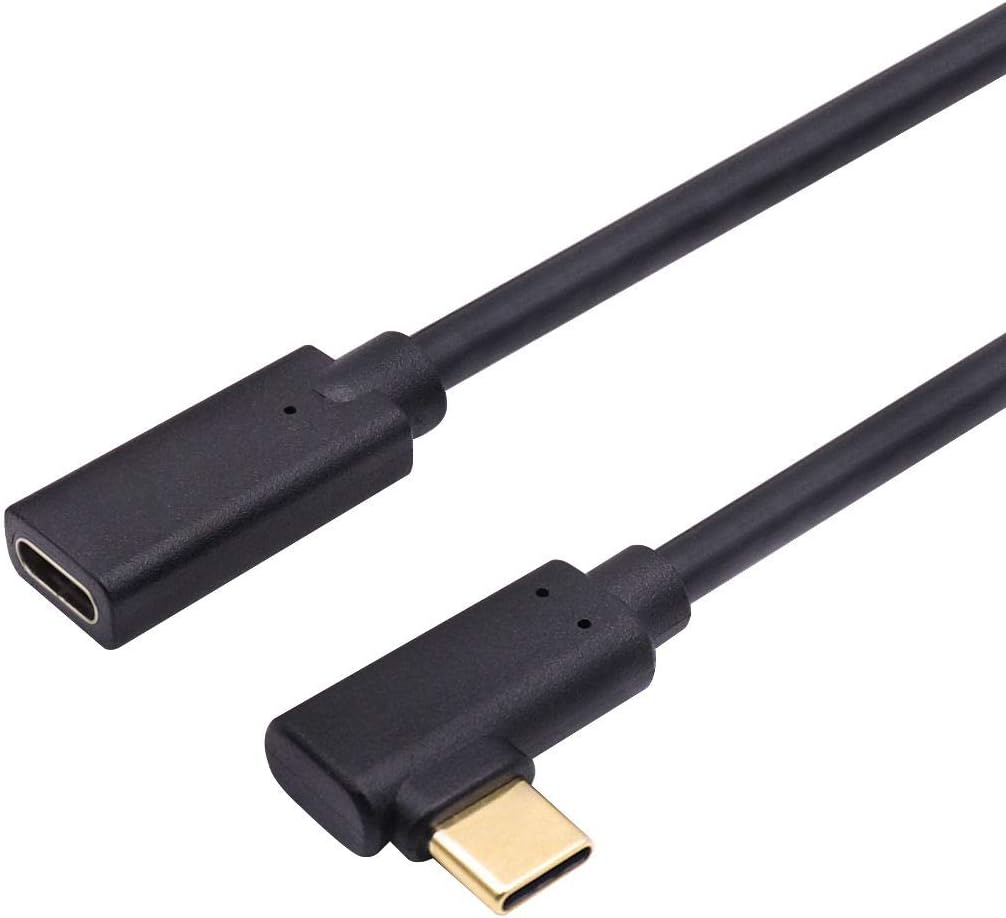 QiCheng&LYS USB C Extension Cable Type C Male to Female