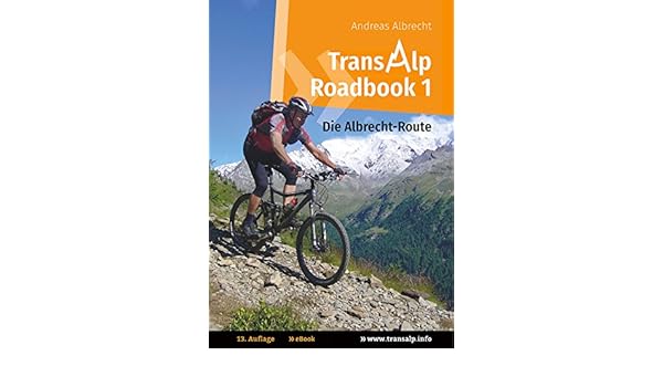Amazoncom Transalp Roadbook 1 Die Albrecht Route - 