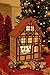 Clever Creations Wooden Christmas Advent Calendar, Countdown to Christmas, LED Holiday Decoration, Battery Operated, House