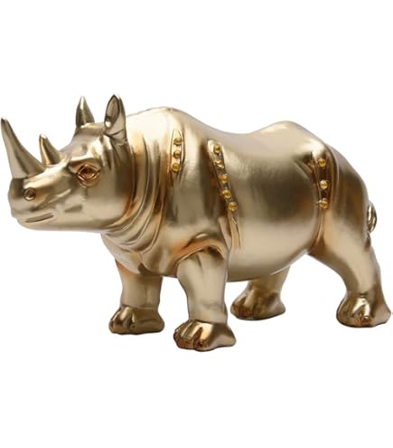 銅製 泥金 犀牛 置物 賞物 極細工 美術品 極美品 24cm x 高11cm 4151V1Q-U5L._UF894,1000_QL80_.jpg