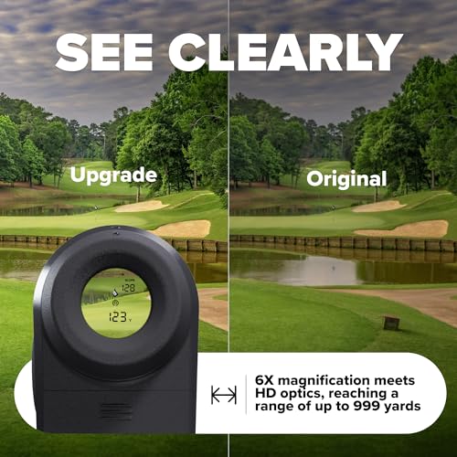 Precision Pro NX9 Golf Rangefinder With Slope Switch Laser Golf Range Finder Golfing Accessory