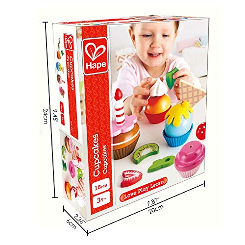Hape E3157 - Cupcakes, Küchenspielzeug, Bunt – Bild 7