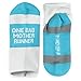 Gone For a Run Inspirational Ankle Socks for Women - Affirmation - Fun Running Socks - Runners Gifts & Motivation - Mother Runner (Teal)