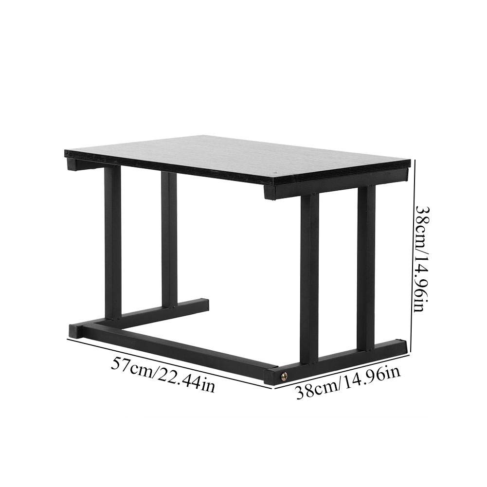38 schwarz 38CM lyrlody 2 Etagen Mikrowelle Rack Regal