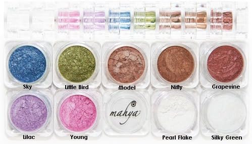 Mahya Mineral Eye Shadow 9 stack - Wellness