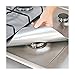 4-Pack Gas Range Protectors - Silver/Grey Gas Stove Burner Protector Liner Cover Clean Mat Pad - Reusable, Non-Stick, Dishwasher Safe, Easy to Clean - FDA Approved,10.6” x 10.6” (style 1)