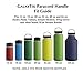 GALAXTEK Paracord Handle for Hydro Flask, Iron Flask, Simple Modern, Secure Carrier, for 12oz to 64oz Wide Mouth Stainless Steel Water Bottles, Easy to Carry Accessory (Colorful)