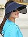 ilishop Women's Beach Sun Visor Wide Brim Hat Cap