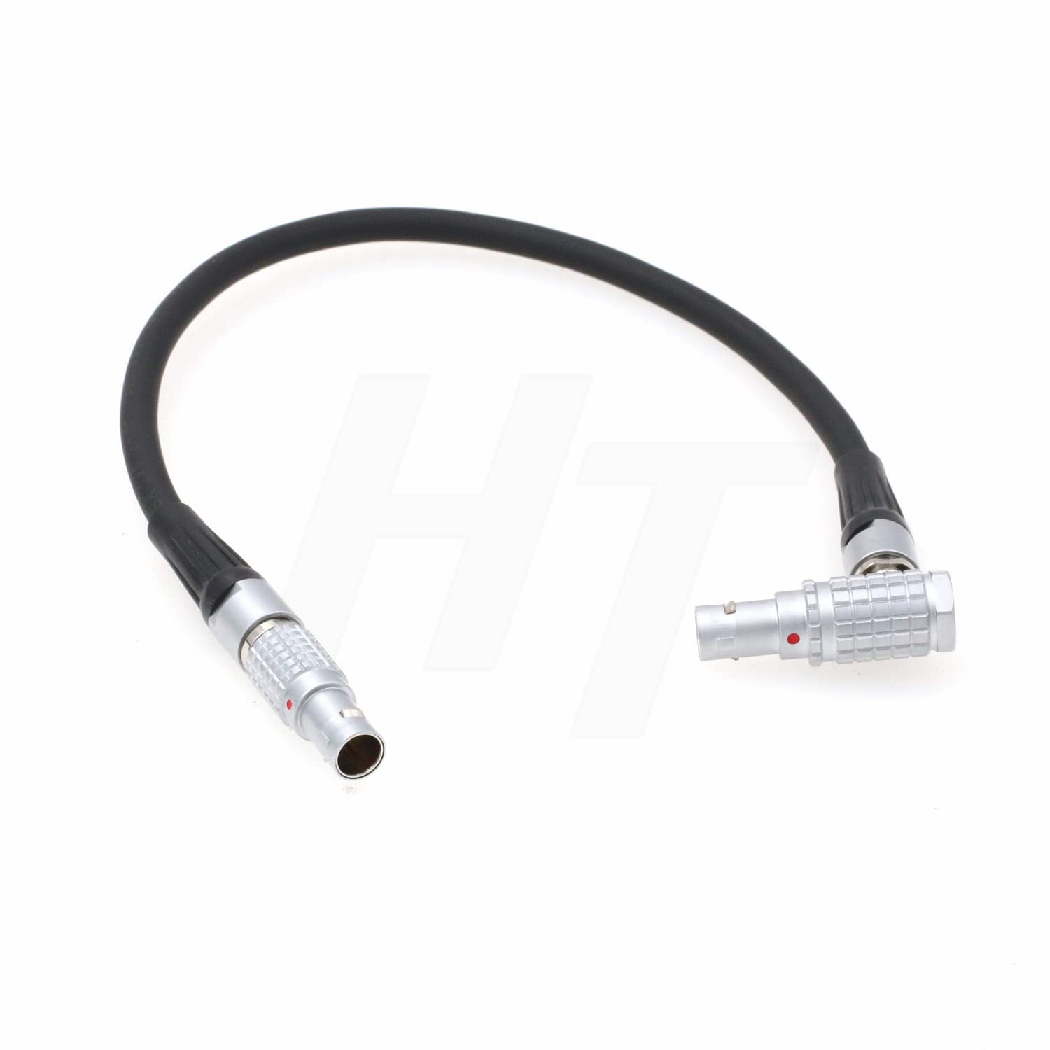 HangTon Serial Data Cable 4 pin Right Angle to 4 pin for Preston Light Ranger 2 to MDR3 MDR4 Motor (30cm)