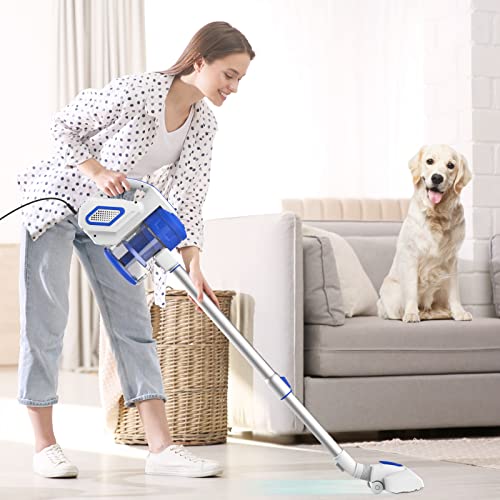 Yoma Corded Stick Vacuum Cleaner with 18KPA Powerful Suction, 600W Corded Handheld Vac