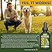 Hemp Oil for Dogs and Cats - Provides Dog Anxiety Relief - Includes Omega 3,6,9 and Vitamin C, E (3-in-1) - 1500mg - US Made - Reduces Travel and Vet Stress