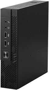 Compasty ITX Computer Case TX02 Mini Desktop HTPC Chassis Black SPCC view 2