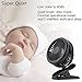 acetek Battery Operated Stroller Fan,Portable Rechargeable Fan,360°Rotation Clip on Fan,1600mah Battery Fans,Super Quiet USB Mini Desk Fan for Baby, Car Seat,Travel