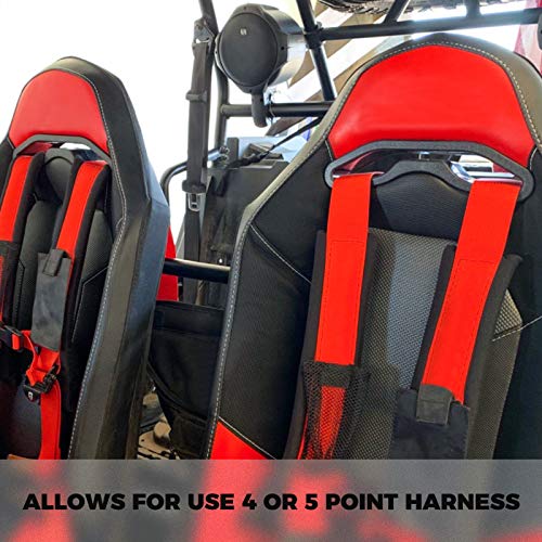 kemimoto 4 Pack UTV Pass Through Bezel, Harness PassThrough Seat Bezel