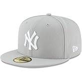 New York Yankees Gray Basic 59FIFTY Fitted