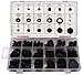 Ram-Pro 125 Piece Rubber Grommet Eyelet Ring Gasket Assortment, Set of 18 Different Sizes, with See-Through Divided Organizer Case - Ideal for Automotive, Plumbing, and PC Hardware/Piano Repair etc. primary