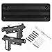 Kmasic Compatible Gun Magnet Mount, Rubber Coated 35Lbs Rated Concealed Holster for Handgun, Rifle, Shotgun, Pistl, Revolver, Car, Truck, Wall, Bed, Desk