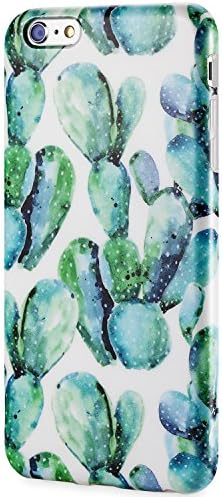 iPhone 6 Plus Case Cacti, KINFUTON iPhone 6 Plus Phone Case, IMD TPU Anti Scratch Sleek Soft Case, Compatible with iPhone 6Plus/6sPlus 5.5"-Cacti-K23