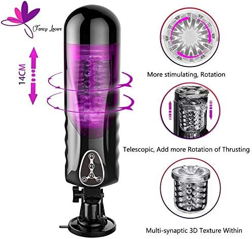 USB Rechargeable Automatic Electric Male Sucker Strong Piston Suction Cup Pocket Toys Male Games Real Soft Model T Shir