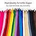 40PCS Nylon Invisible Zipper,Sewing for Handmade Garment/Bags/Home Textile,Tailor Sewer Crafter's Special(22 inch,Mix Color)