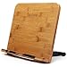 Reodoeer BamBoo Reading Rest Cook Book Document Stand Holder Bookrest