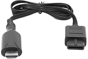 Yinhing N64 HD Multimedia Interface Adapter Cable 3 Display Modes Plug and Play HD Video Converter with Power Cord for Gaming