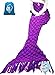 LAGHCAT Knitted Fabric Mermaid Blanket and Mermaid Tail Blanket Crochet with Scales Pattern Adult/Children, Sleeping Bags.71