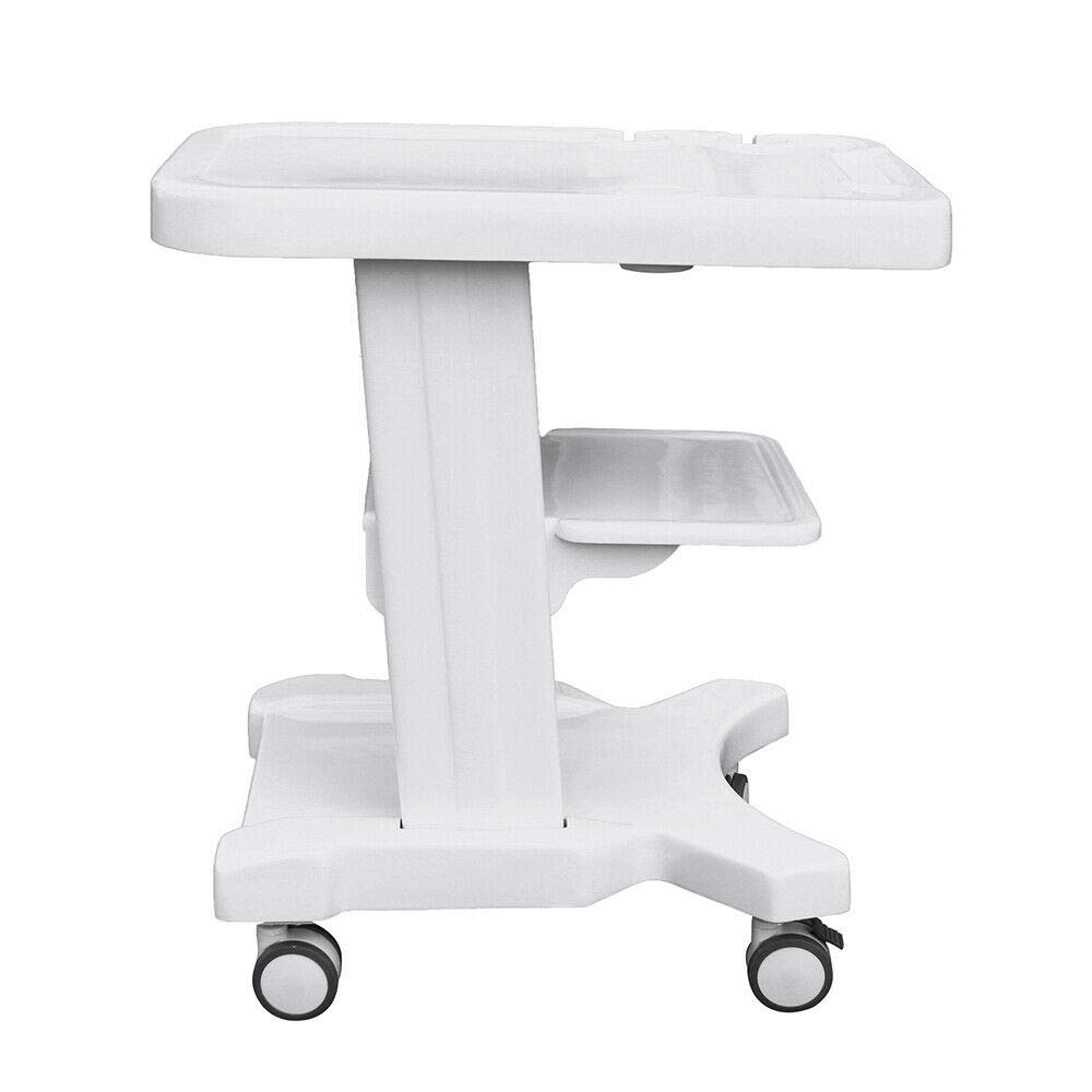 LiFuJunDong Beauty Rolling Trolley Cart, Mobile Salon Spa Service Clinic Equipment Mobile Cart Instrument Hairdressing Storage+4 brake Wheel: Beauty