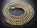 Thick 18k Gold Plated Cuban Link Chain for Men + Luxury Gift Case